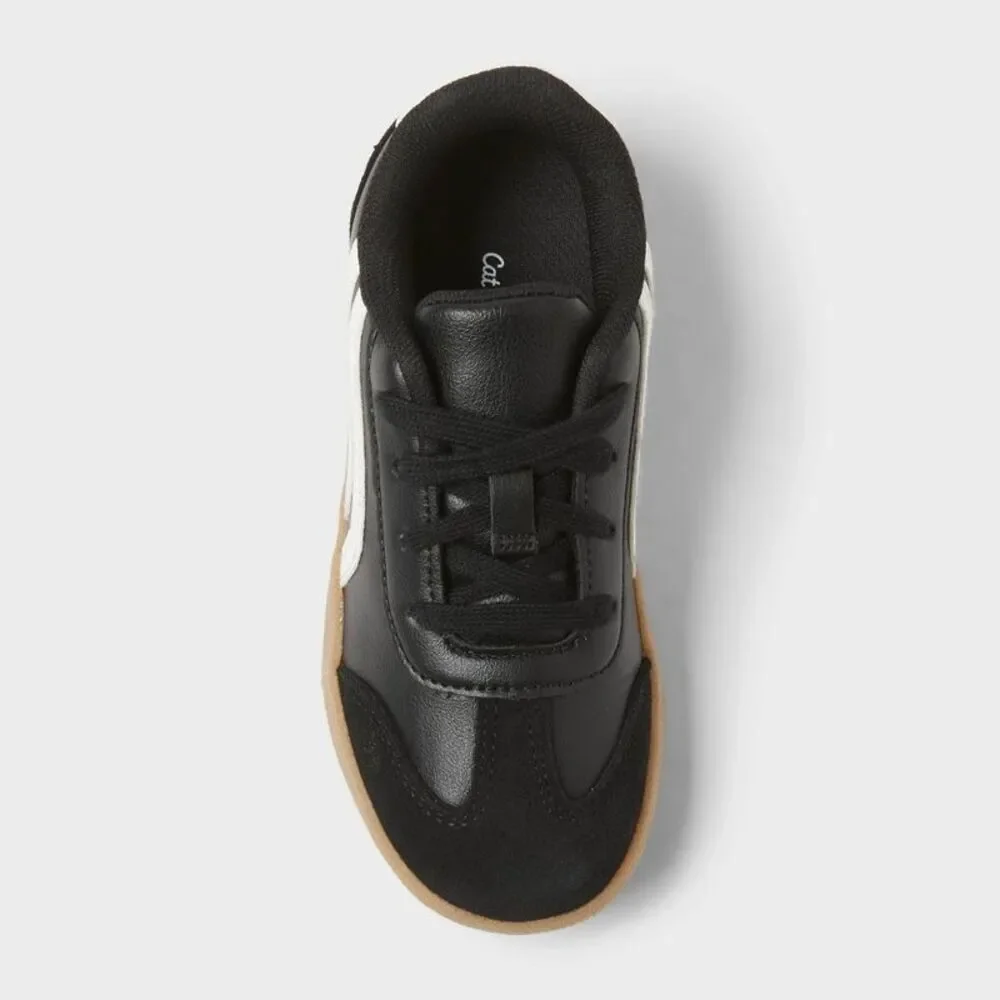 Kids' Boston Court Sneakers - Cat & Jack Black 6